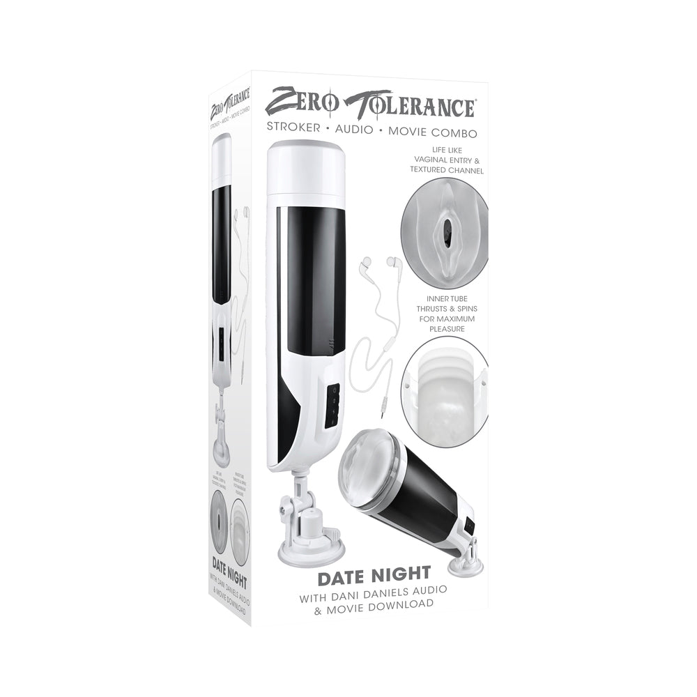 Zero Tolerance Date Night Rechargeable Thrusting Rotating Stroker with Dani Daniels Audio & Movie Download